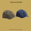 Corduroy Eight-panel Cap Men's Japanese Retro Literary