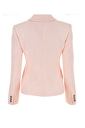 Alessandra Rich Women Light Pink Tweed Blazer