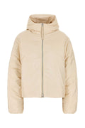 Jil Sander Women Cream Nylon Blend Down Jacket