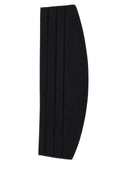 Dolce & Gabbana Women Black Satin Smoking Band