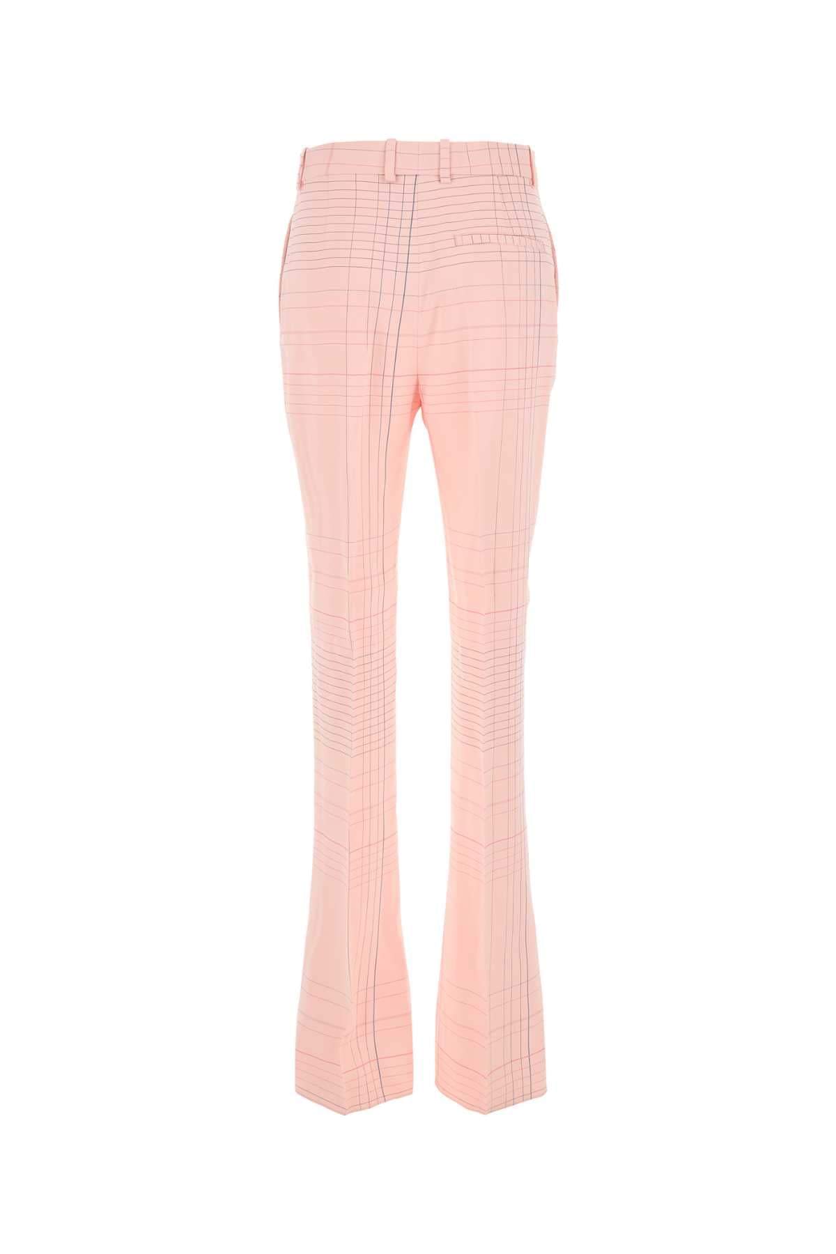 Bottega Veneta Women Pink Stretch Viscose Blend Pant
