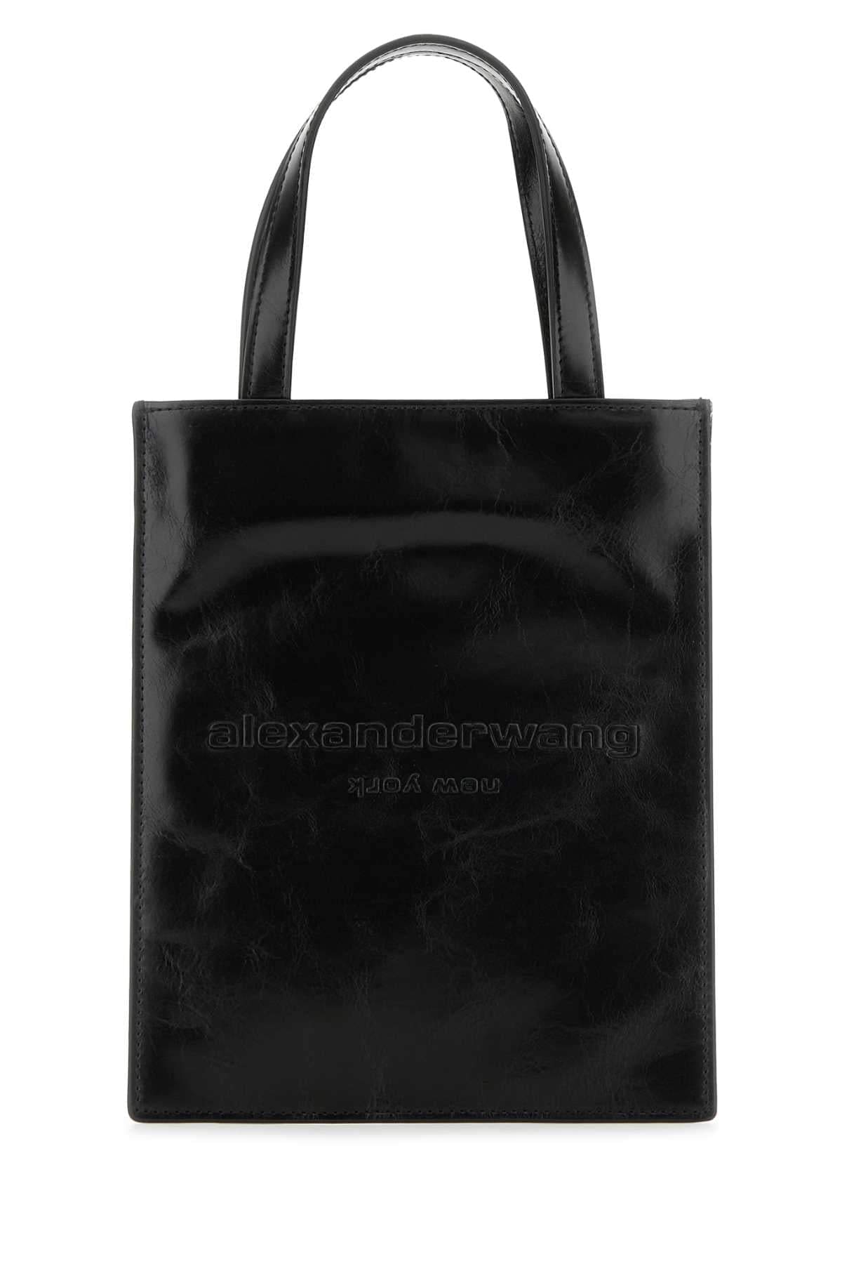 Alexander Wang Women Black Leather Small Pinch Handbag