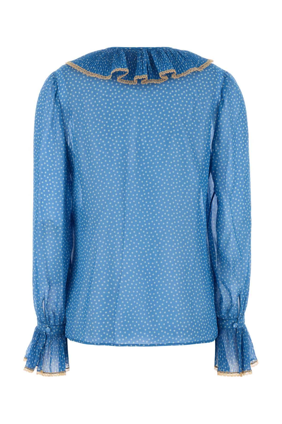 Valentino Garavani Women Printed Silk Blouse