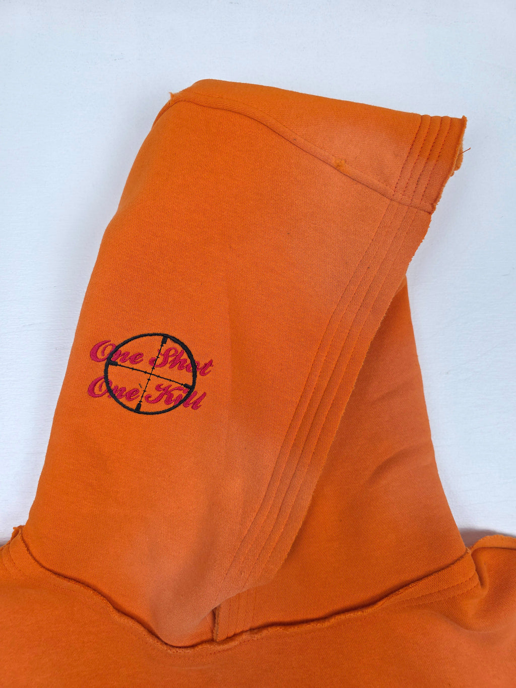 Trophy Pullover Hoodie Orange Any Means Necessary Clothing