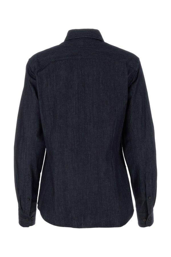 Dries Van Noten Women Denim Chowy Shirt