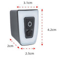 Bicycle Helmet Seat Tube USB Charging Warning Taillight Outdoor Riding Equipment