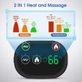 USB Rechargeable Convenient Electric Heating Shoulder Massage Heated Back Shoulder Brace Adjustable Heating Shoulder Massage Belt For Arm Muscle Relaxation