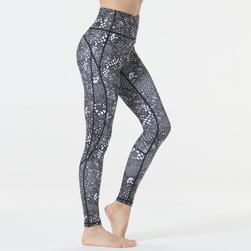 Printed yoga pants Social Buzz eSIMs