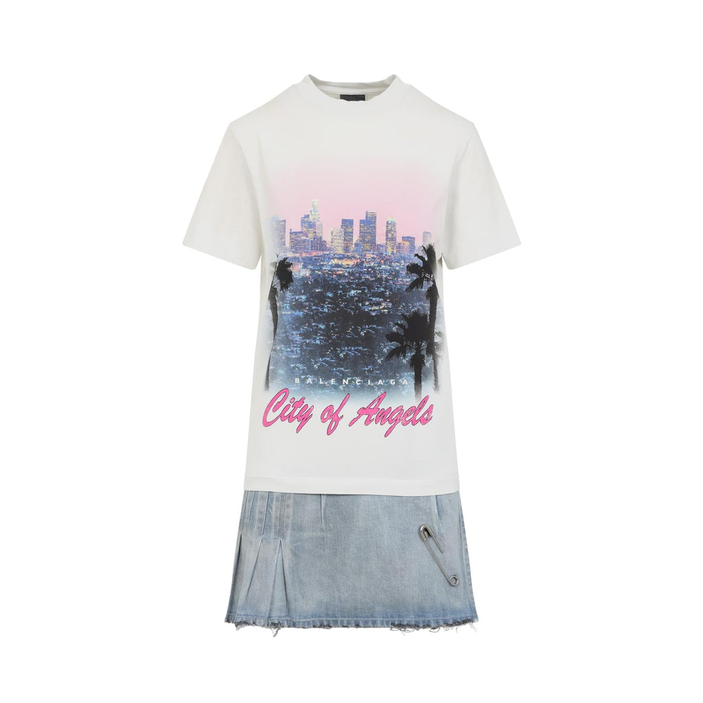 Balenciaga Layered Mini Dress Women