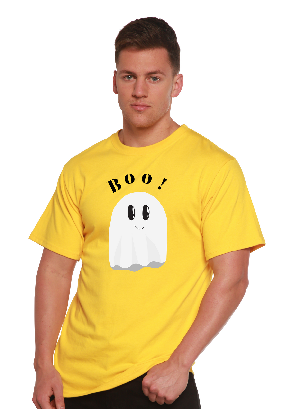 Boo Men's Bamboo Viscose/Organic Cotton Short Sleeve Graphic T-Shirt Spun Bamboo