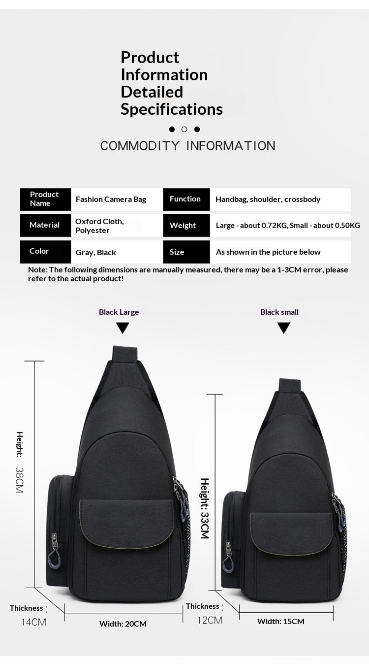 Fashionable And Personalized DIY Shoulder Camera Bag