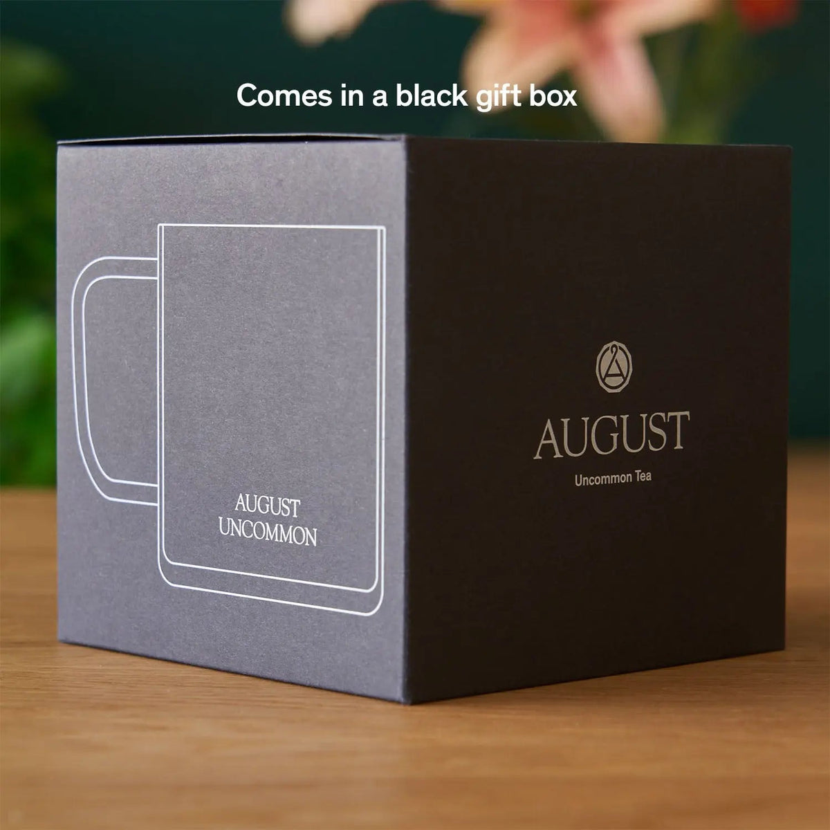 Glass Mug - Clear Elegance August Uncommon Tea