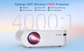720p Portable Smart Projector P62 Supports Home Office HD Projector