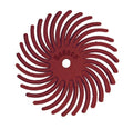 7/8" Radial Discs - Red 220 Grit 1/16" Arbor (12 pack)