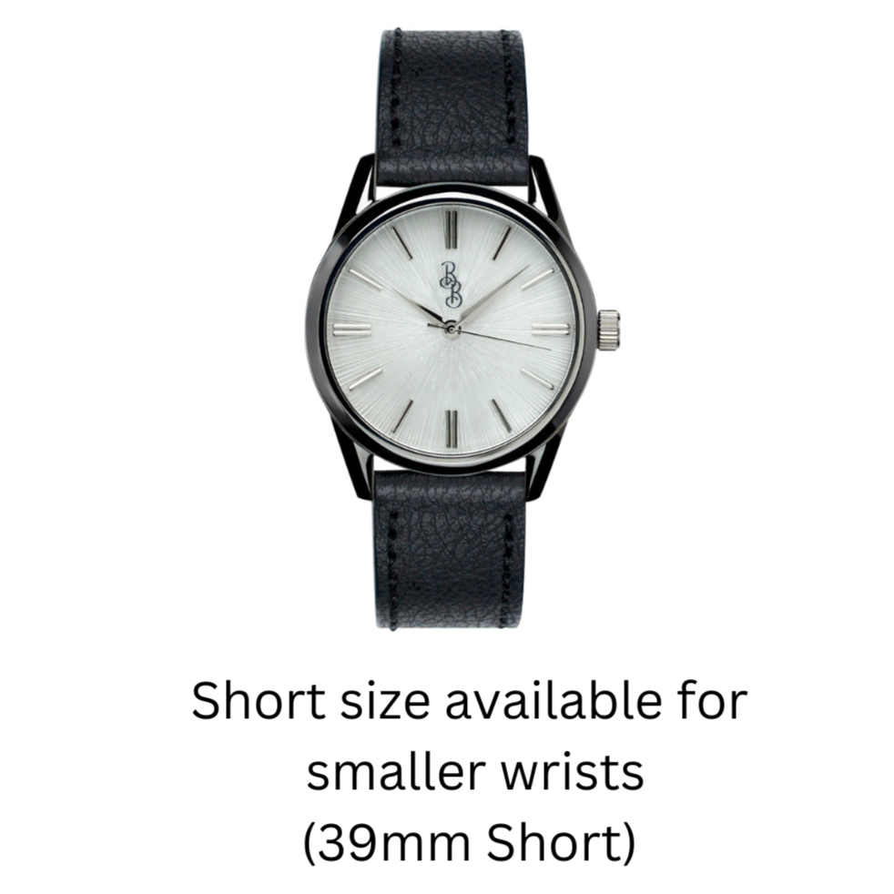 White Sunburst Watch The Beyond Boring Watch Company