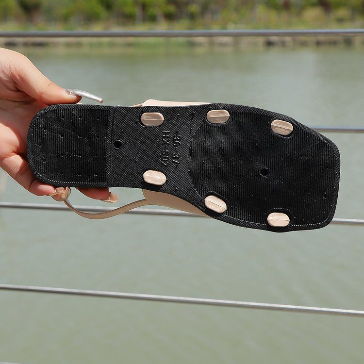 Beach Flip-flops Thick-soled Sandals For Women