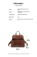 Large-Capacity Retro Commuter Backpack