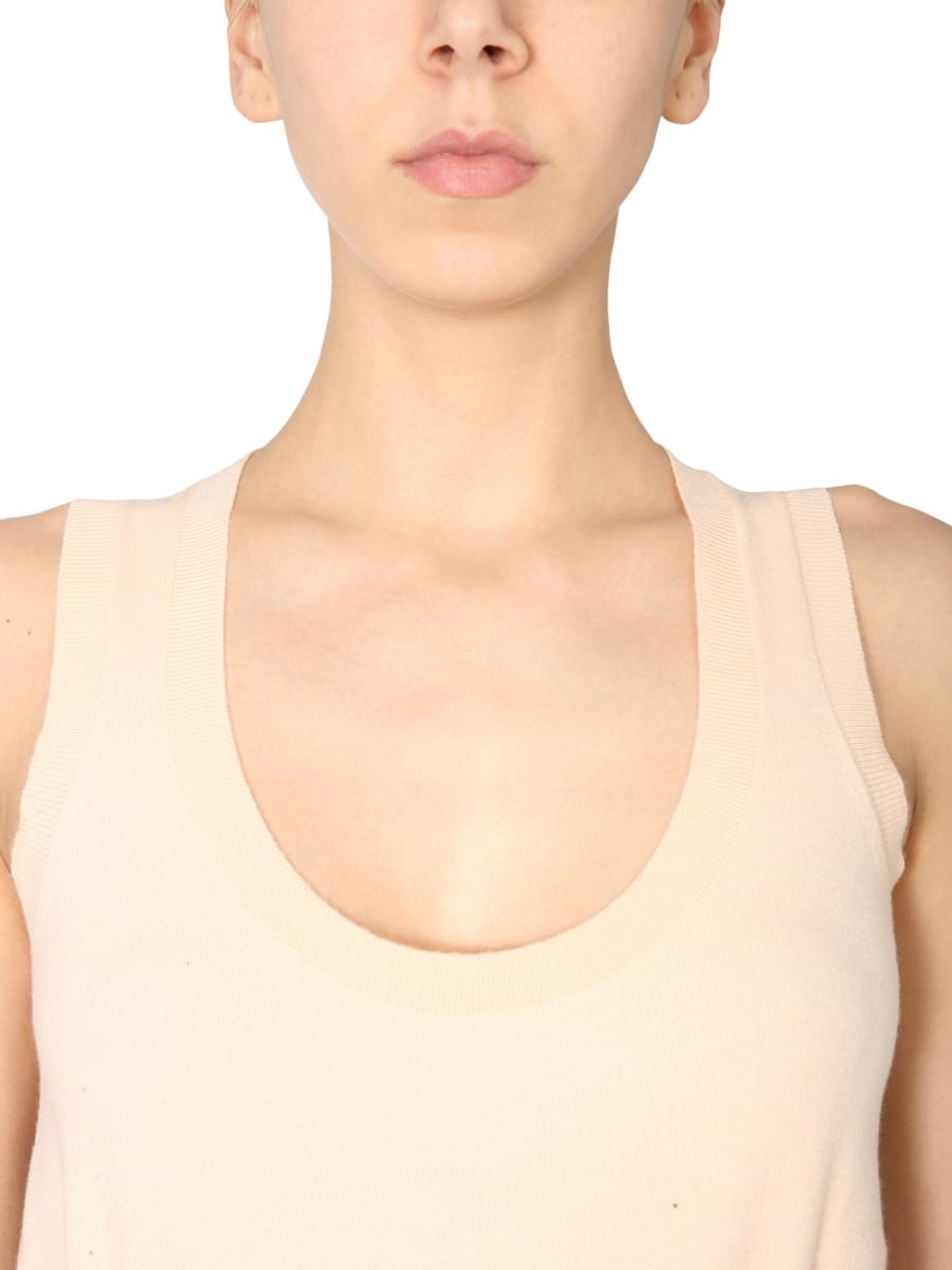 Bottega Veneta Women Light Sweater Without Sleeves