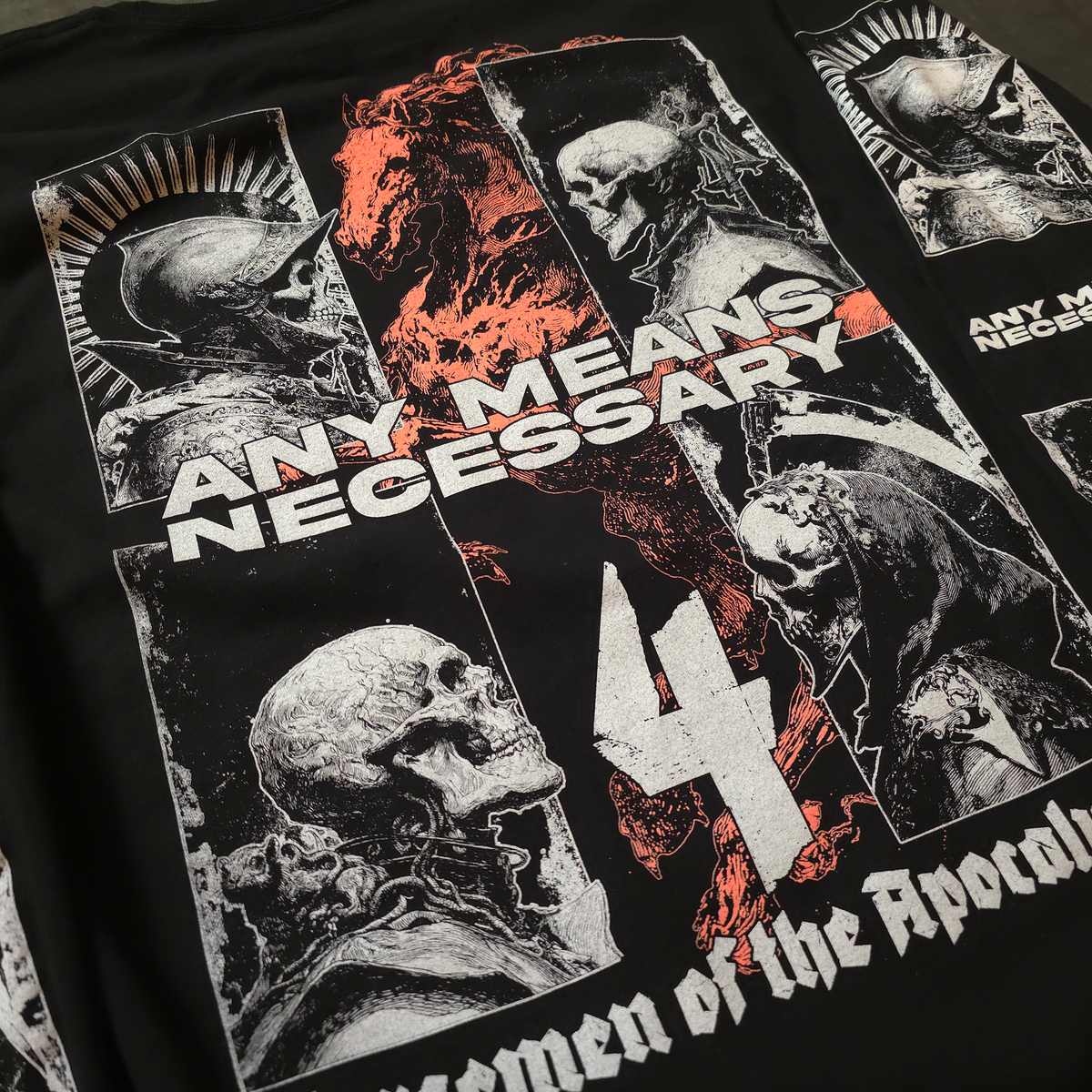 4 Horsemen Long Sleeve T-Shirt Any Means Necessary Clothing