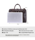 Men's Handbag Leather Briefcase Shoulder Crossbody