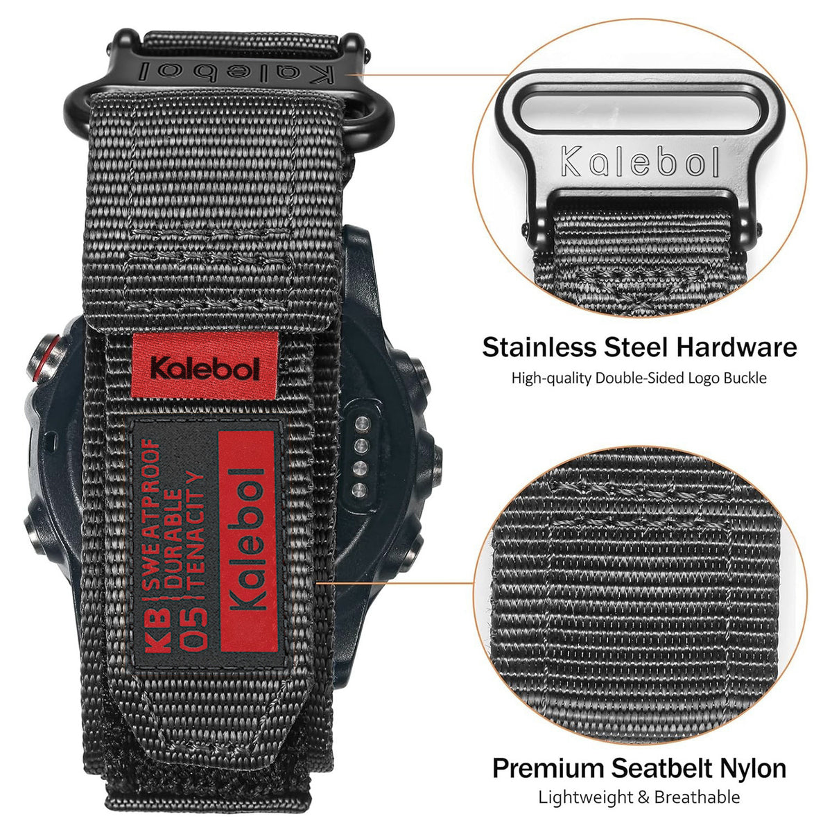 Suitable For Jiaming Nylon Canvas Wrist Strap
