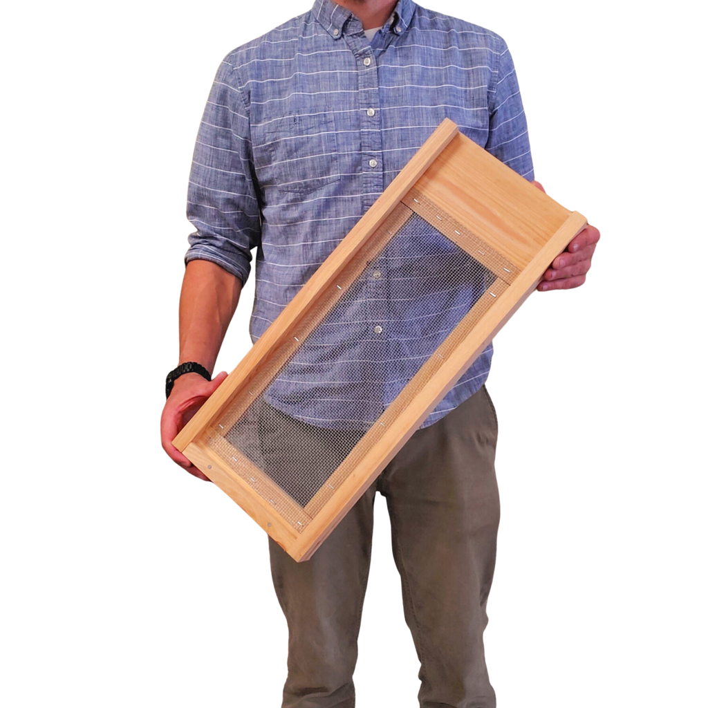 5-Frame Cypress Screened Bottom Board Foxhound Bee Company