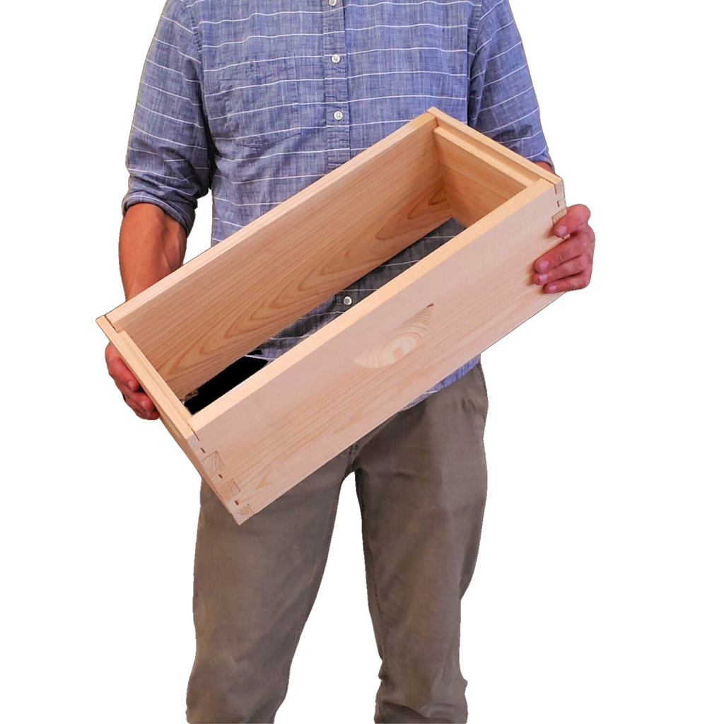 5-Frame Cypress Medium 6 5/8-inch Super Box Foxhound Bee Company