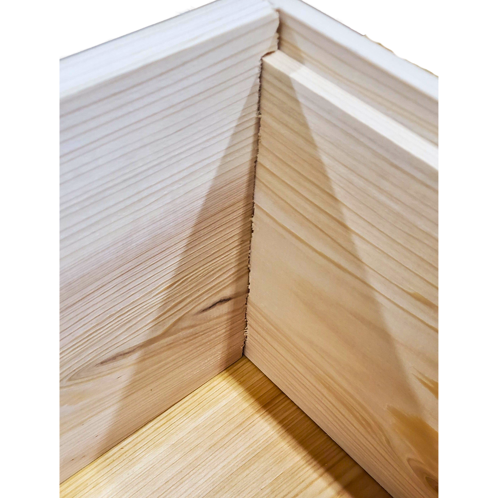 5-Frame Cypress Medium 6 5/8-inch Super Box Foxhound Bee Company