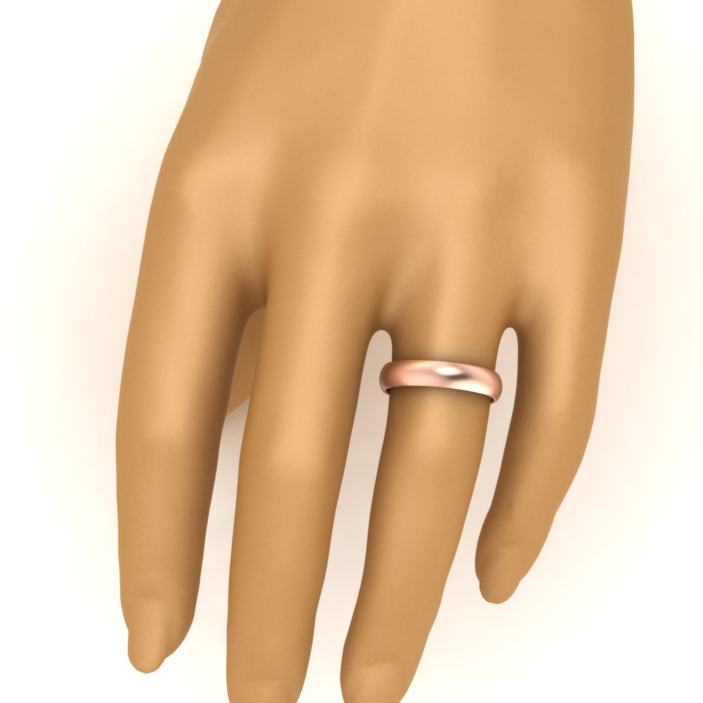 Minimalist Mens Wedding Band