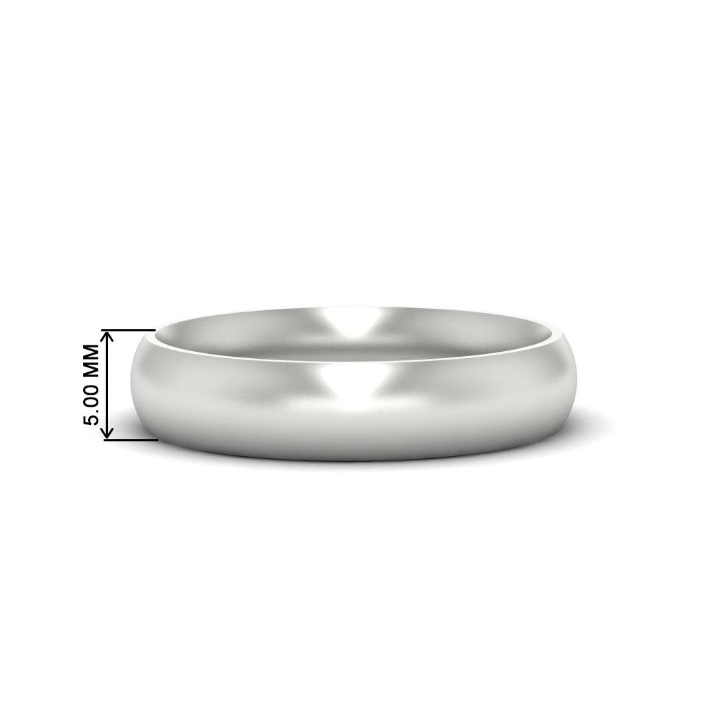 Minimalist Mens Wedding Band