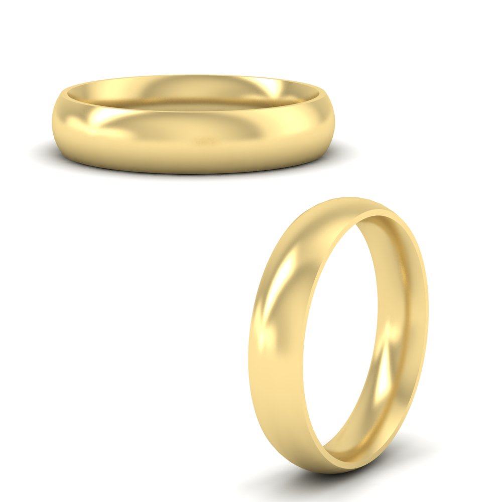 Minimalist Mens Wedding Band