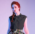 Black Bow Top Retrolicious