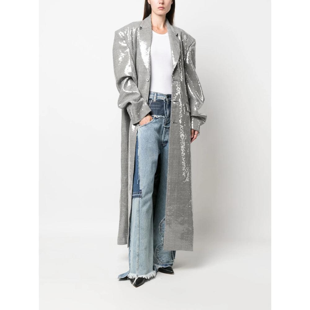 Vetements Black Coats - Single Breasted Coats Men
