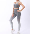 Tie-dye gradient seamless yoga wear hollow yoga pants Social Buzz eSIMs