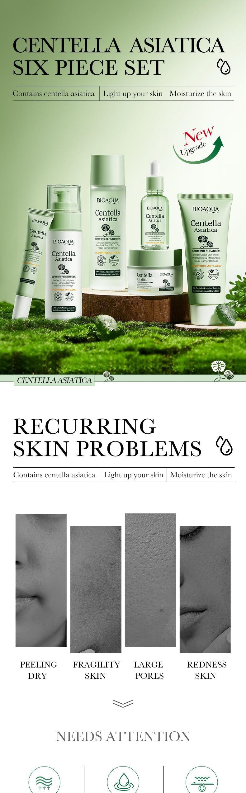 Moisturizing Skin Care Product Set
