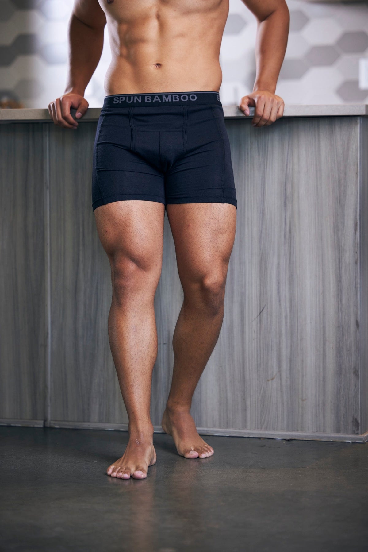 Men’s Bamboo Boxer Briefs — Ultra-Soft, Breathable Everyday Underwear Spun Bamboo