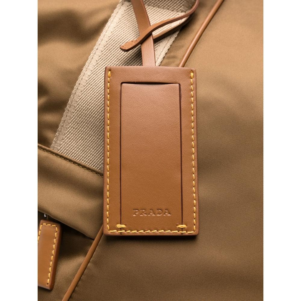 Prada Brown Luggage & Holdalls Men