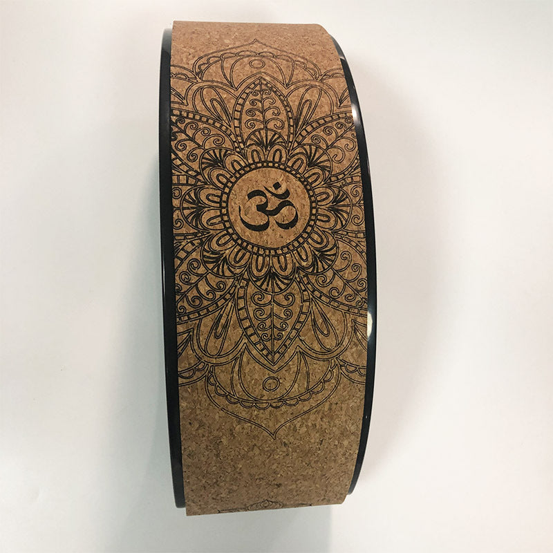 Cork Yoga Wheel Half-round Backbend Artifact Yoga Ring Social Buzz eSIMs