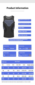 Basketball Anti-collision Tight Vest Men's Professional Sports Football Rib Protective Gear