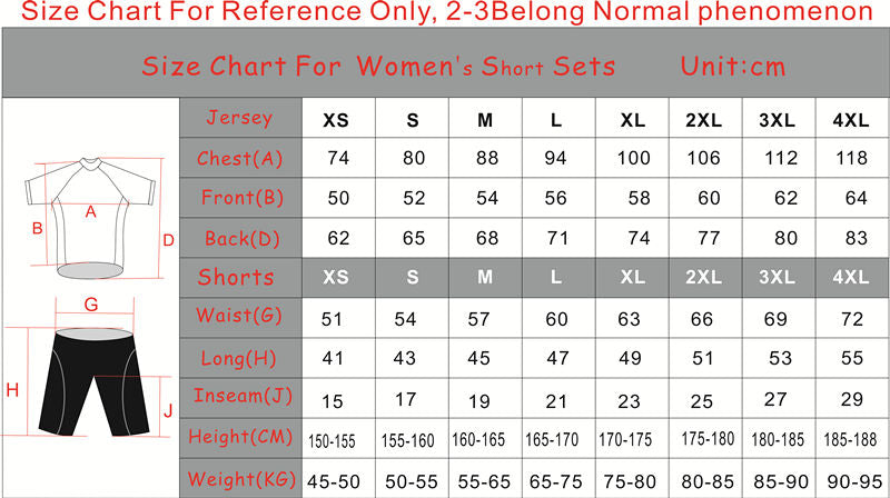 Women's Cycling Clothes, Leisure Cycling Suits