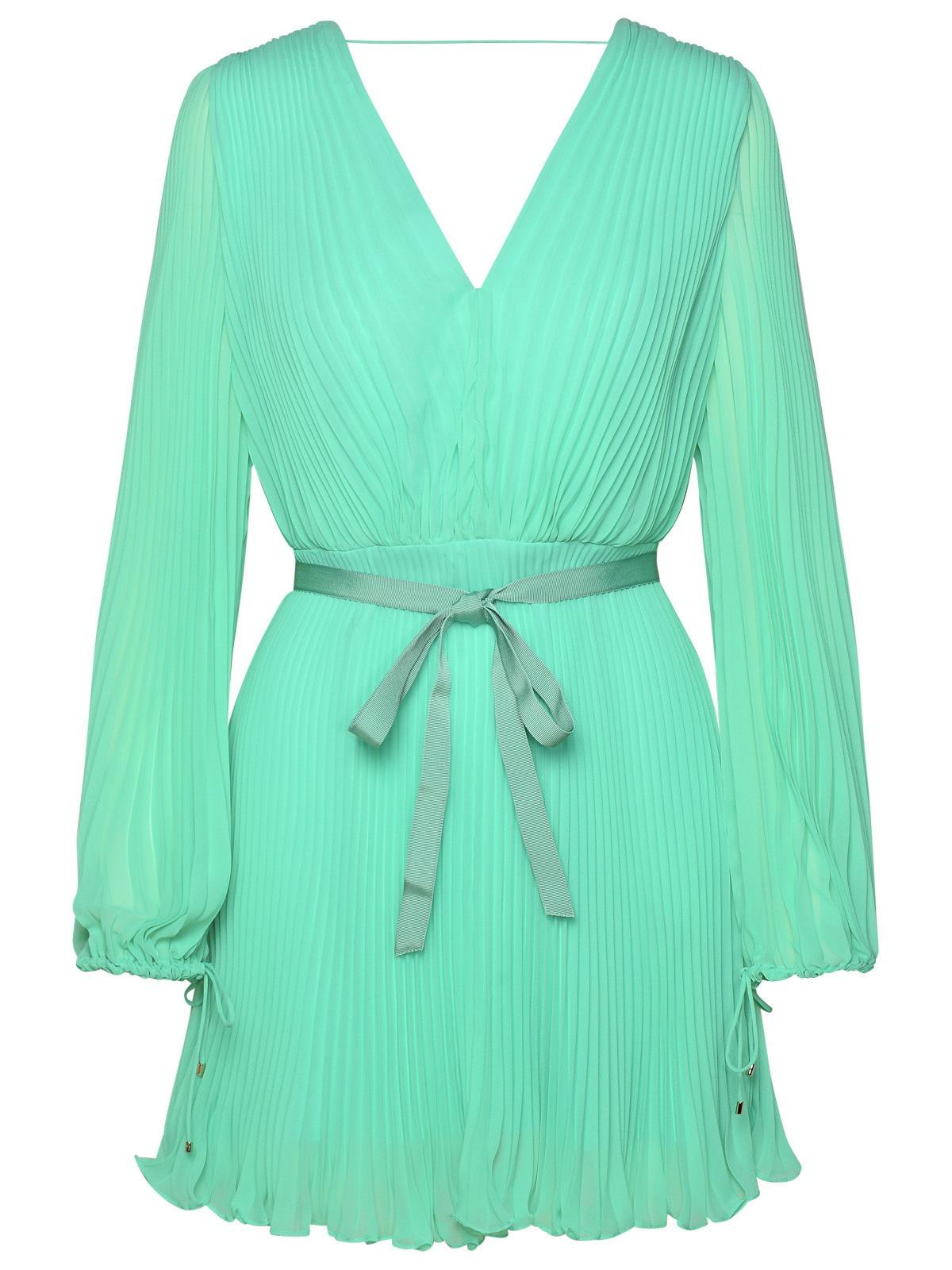 Max Mara 'Visita' Green Polyester Dress Women