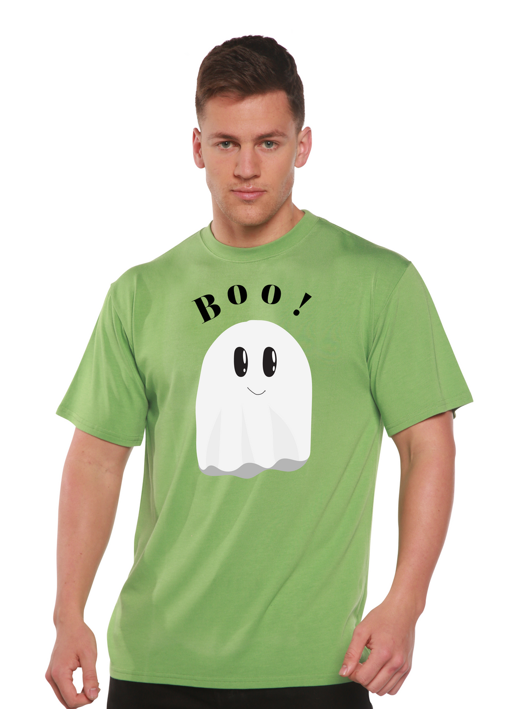 Boo Men's Bamboo Viscose/Organic Cotton Short Sleeve Graphic T-Shirt Spun Bamboo