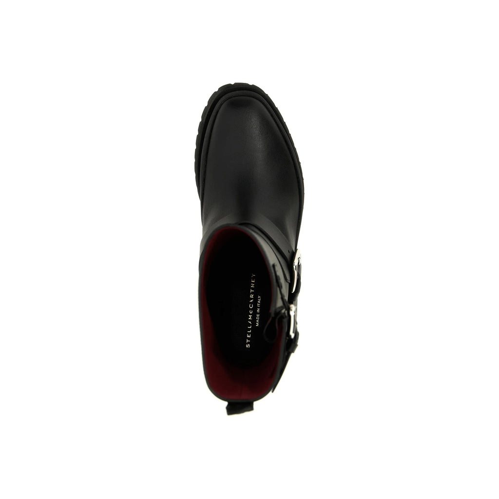Stella Mccartney Black Alter Mat Trace Ankle Boots Women