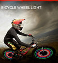 Waterproof LED Bicycle Lights Wheel Lamp Strip 32 Patterns