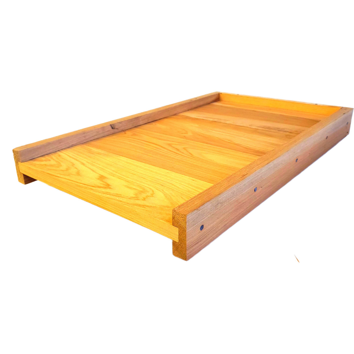 8-Frame Cypress Solid Bottom Board Foxhound Bee Company
