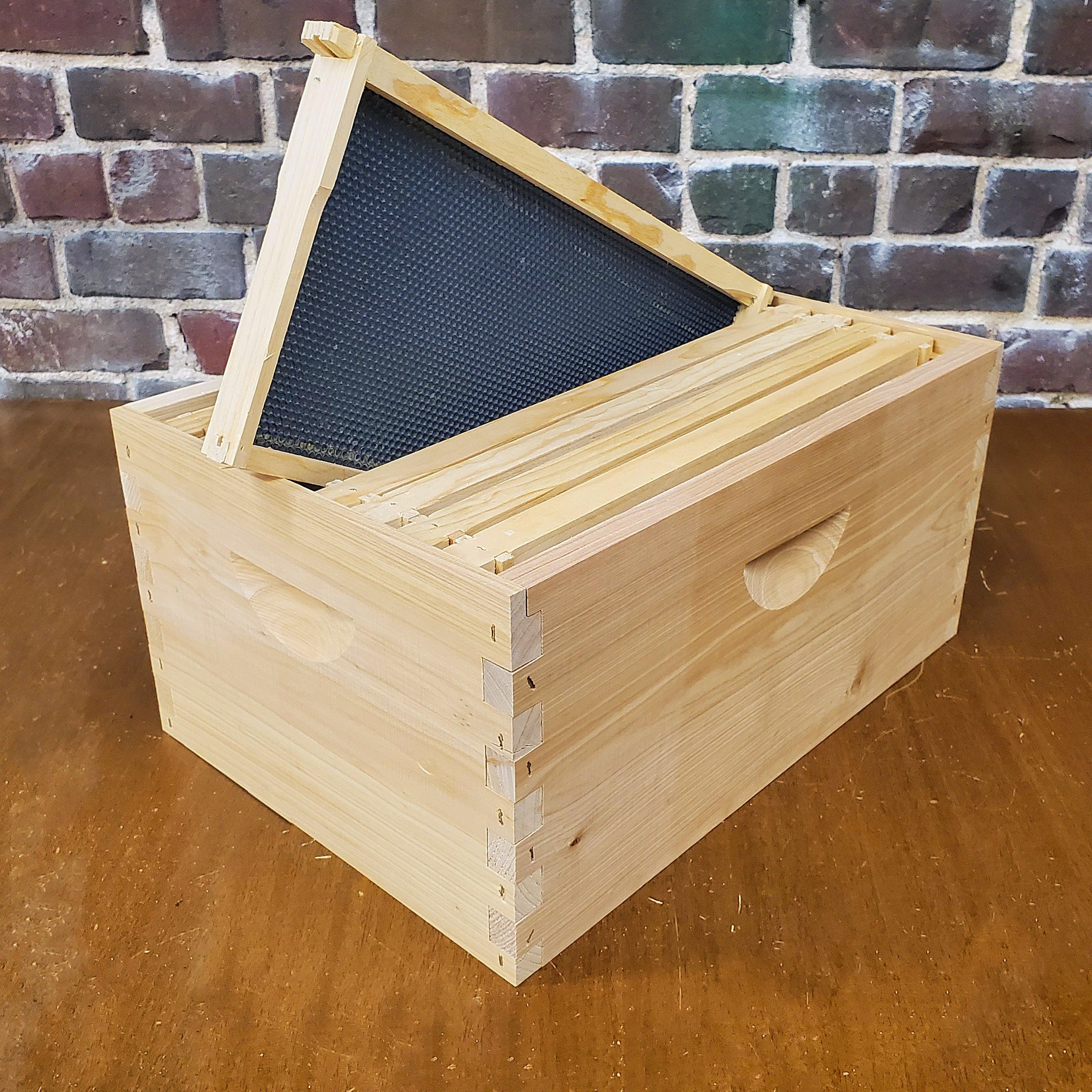 8-Frame Double Deep Box Hive Kit Foxhound Bee Company