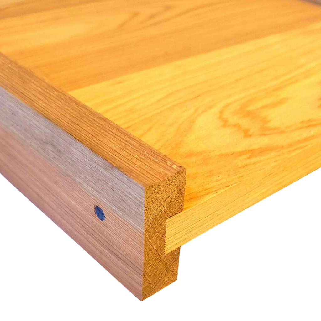 8-Frame Cypress Solid Bottom Board Foxhound Bee Company