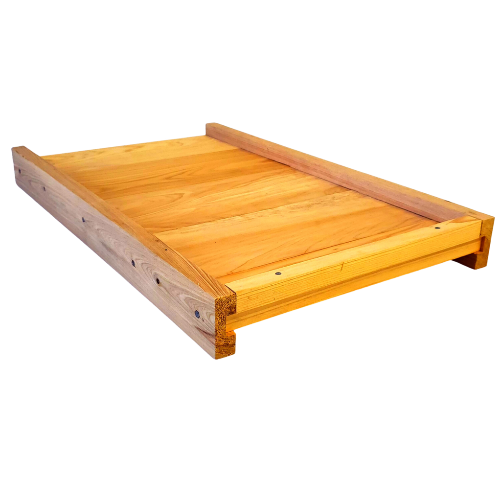 8-Frame Cypress Solid Bottom Board Foxhound Bee Company