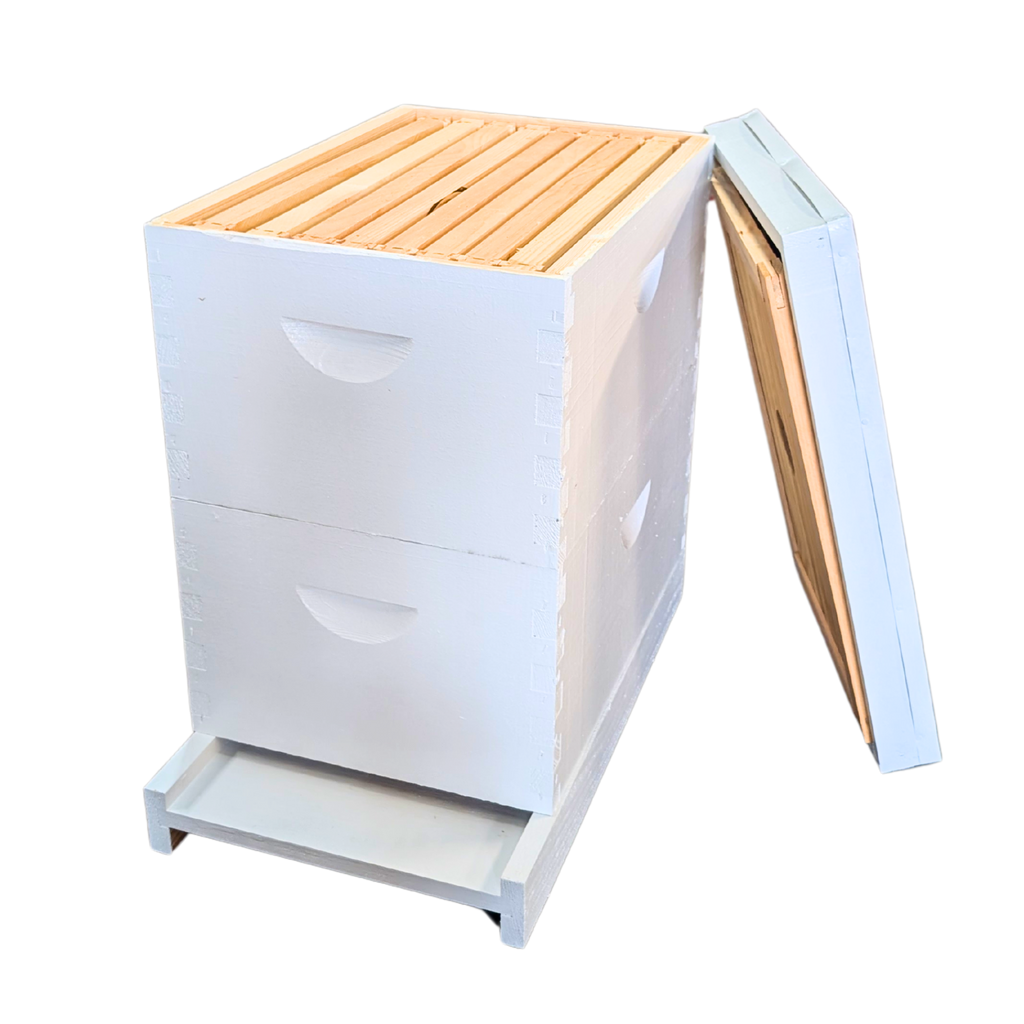8-Frame Double Deep Box Hive Kit Foxhound Bee Company