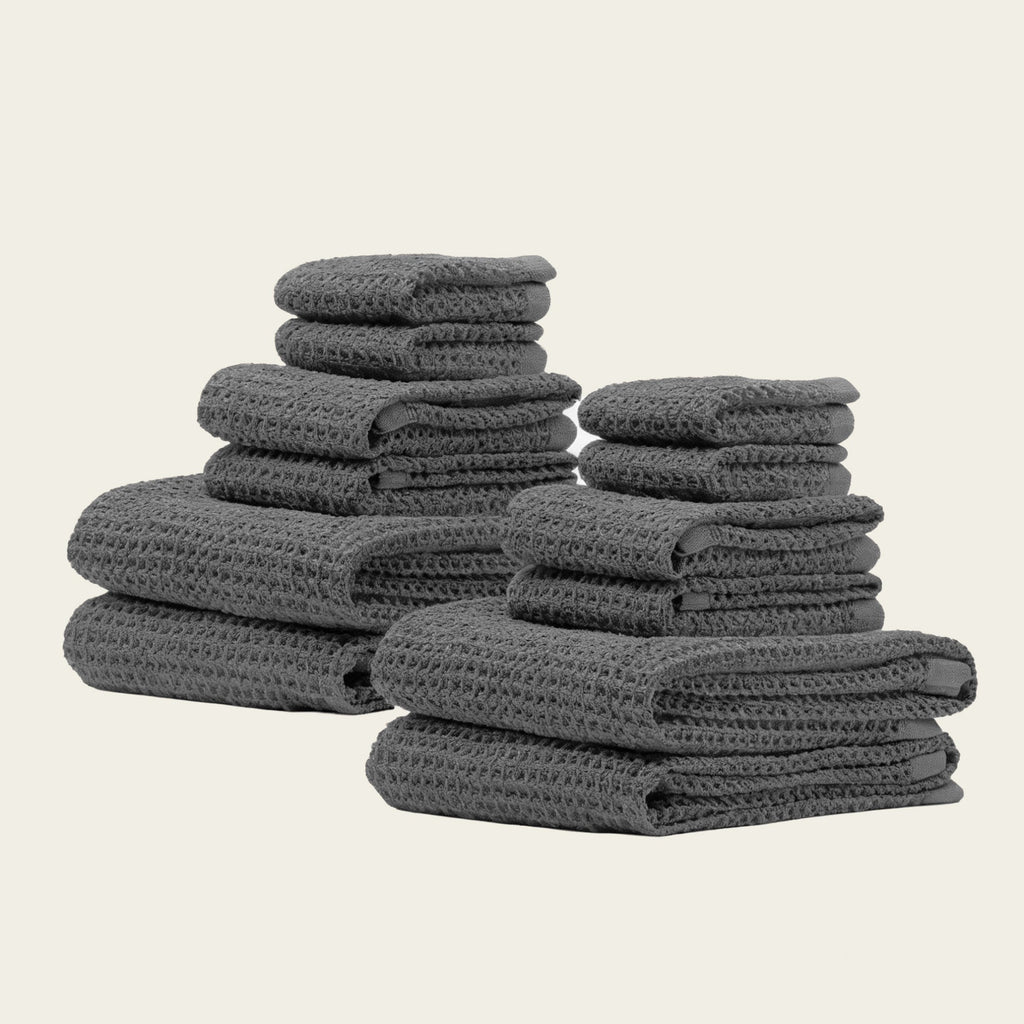 Sedona Australian Cotton Waffle Towels Italic